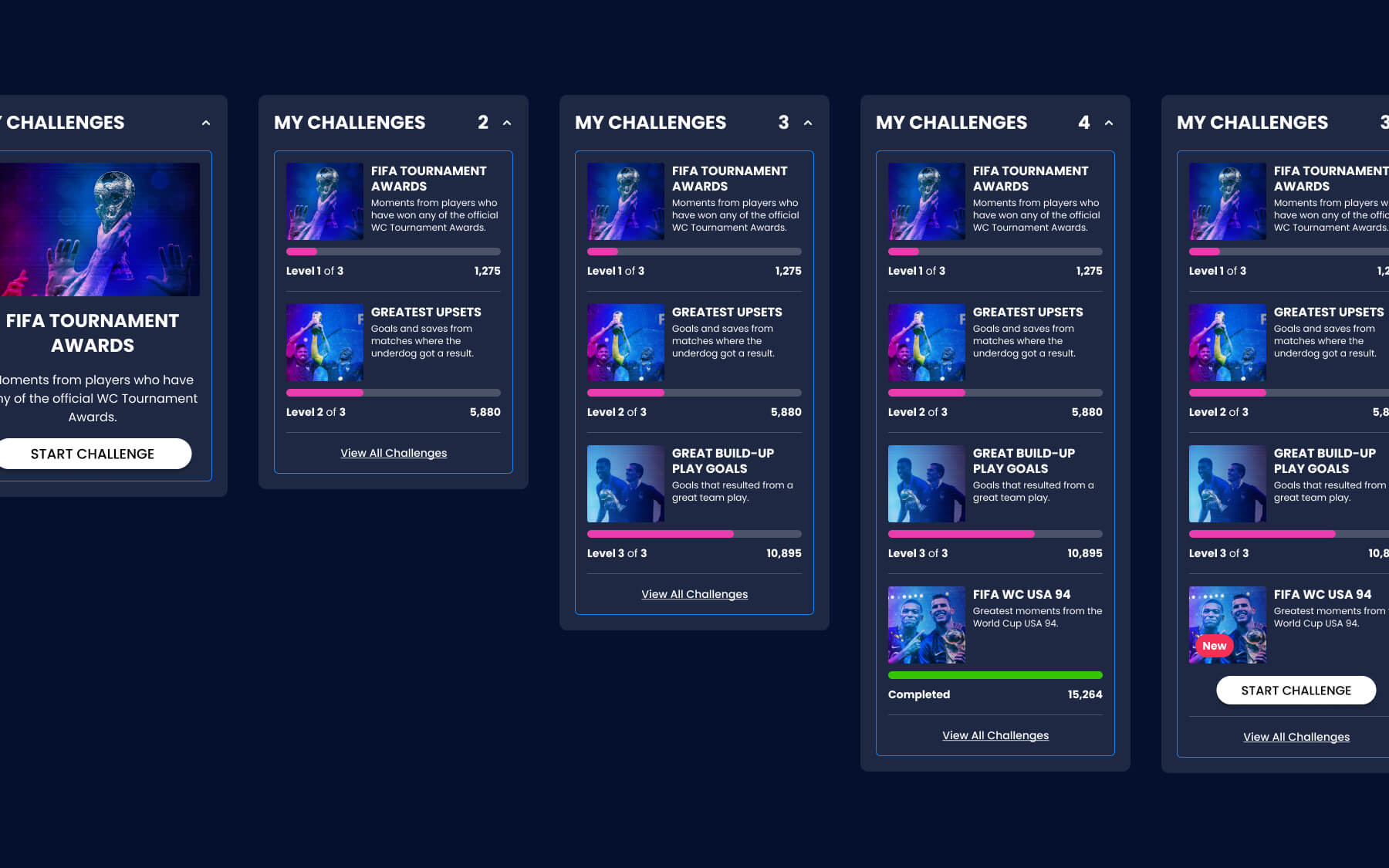 Mobile module explorations for challenges.